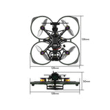 Flywoo Flylens 85 HD O4 Wide 2S Whoop FPV Drone ELRS