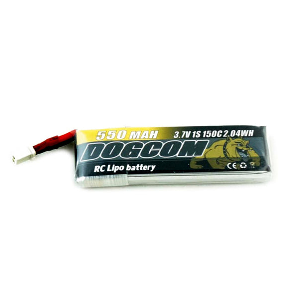 DOGCOM 550mAh 1S 150C 3.7V Micro FPV LiPO Battery BT2.0 [DG]