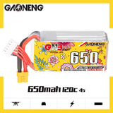 GAONENG GNB 650mAh 4S 120C 15.2V LiHV LiPo Battery XT30 [DG]