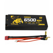 DOGCOM 6500mAh 120C 2S2P 7.4V 5.0mm Hardcase RC LiPO Battery T-Plug [DG]