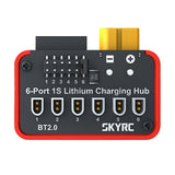 SkyRC OSH 6-Port PH2.0 BT2.0 1S Battery Charging Hub Adapter
