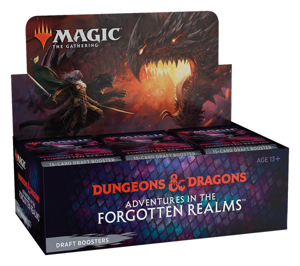 Magic the Gathering: Adventures in the Forgotten Realms Draft Booster - BOX - image