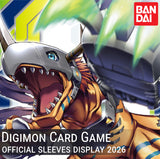 Digimon Card Game Official Sleeves Box 2026